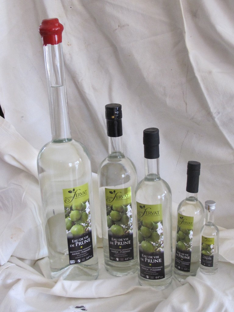 Eau de vie de Prune Alain SERVAT